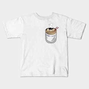 Dim Sum Pocket Kids T-Shirt